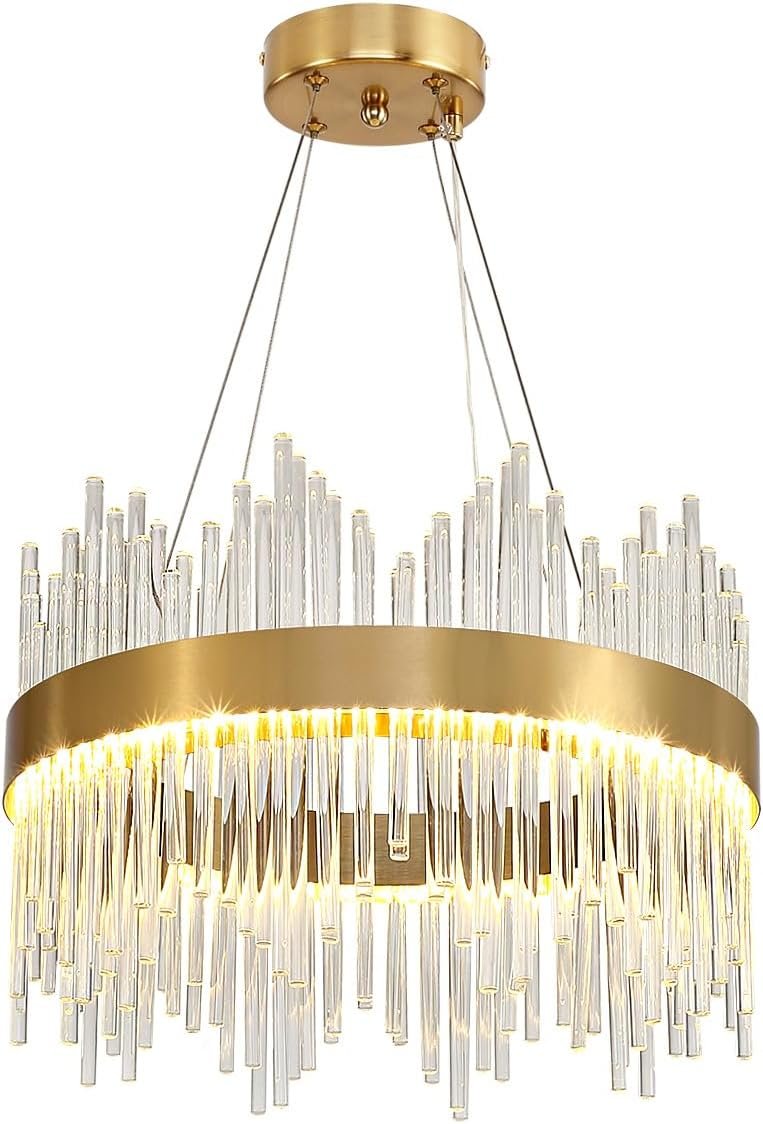 Queen's Crystal Gold Chandelier - Image 8